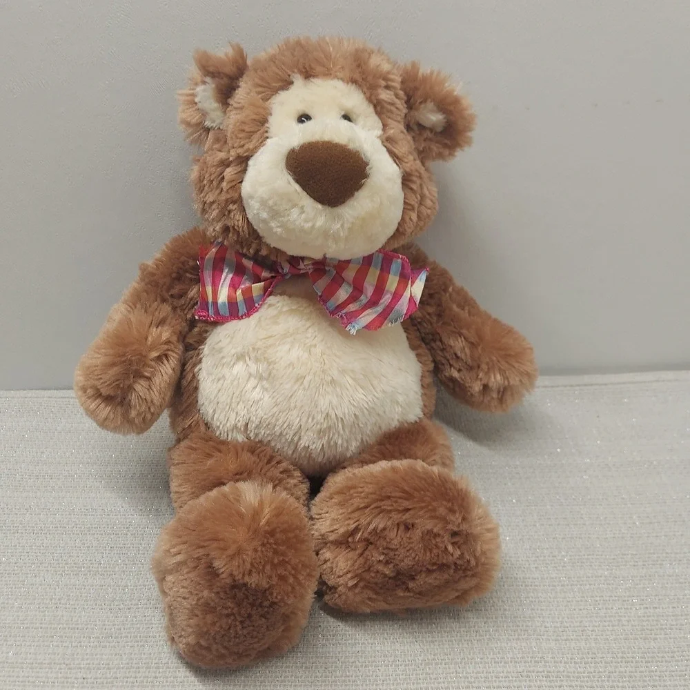 Gund Alfie Brown Teddy Bear Stuffed Animal Plush 015314 17 inch